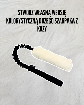 Duży szarpak z kozy
