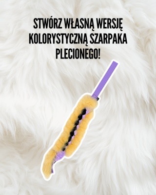 Szarpak pleciony z owcą
